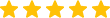 Star Rating icon: Alt Text: Five blurred golden stars, indicating a top rating.